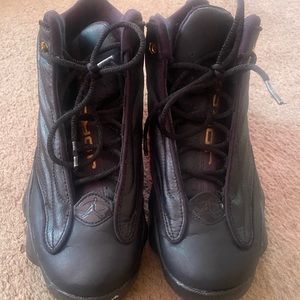 JORDAN JUMPMAN PRO STRONG 'BLACK METALLIC GOLD'